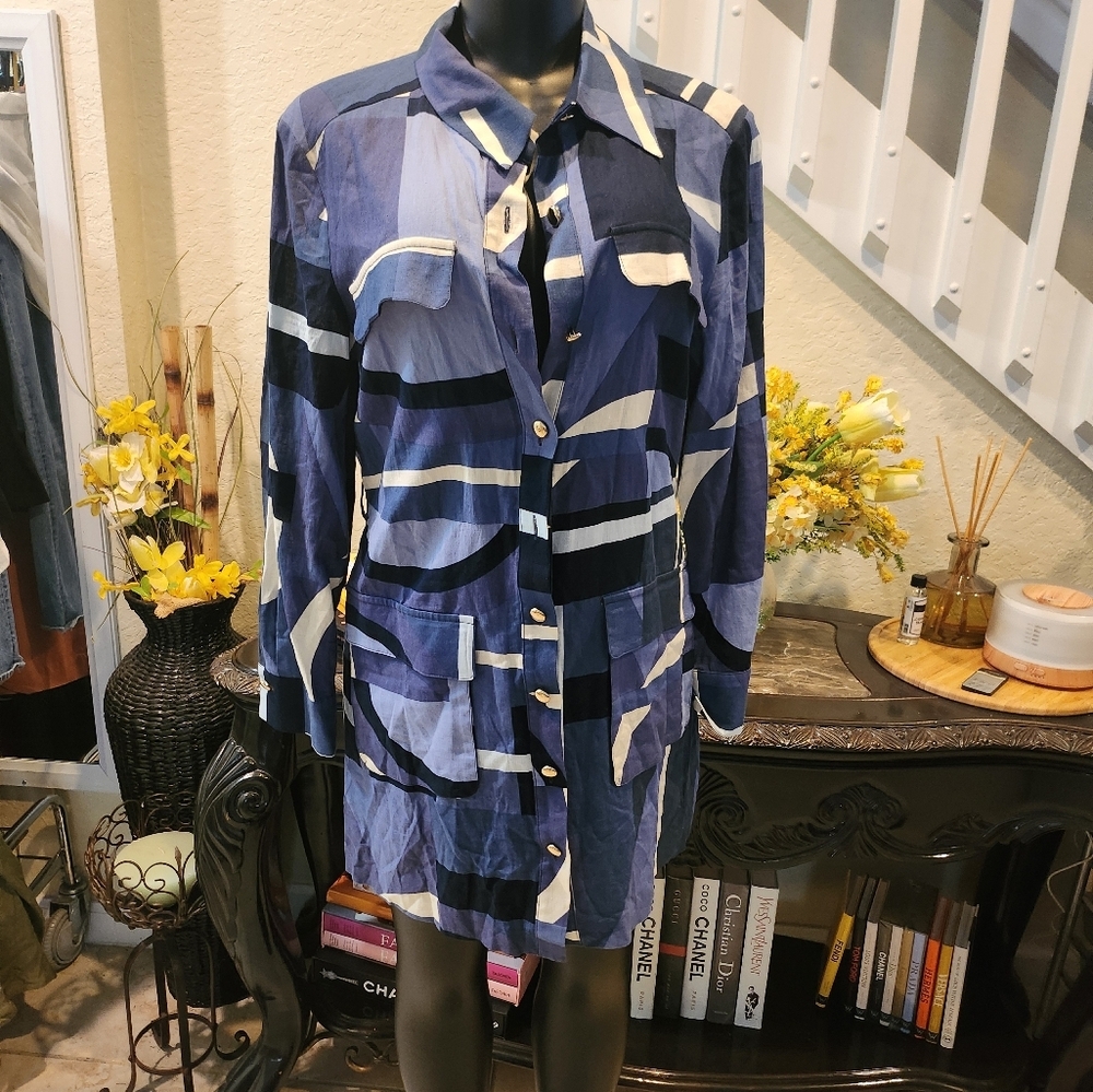 ZARA LINEN BLEND DRESS size M